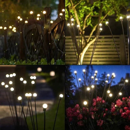 Luz de jardín Luciernagas con energía solar🎄💫(Sets de 2)