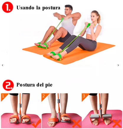 Cuerda Elástica para Entrenar en Casa