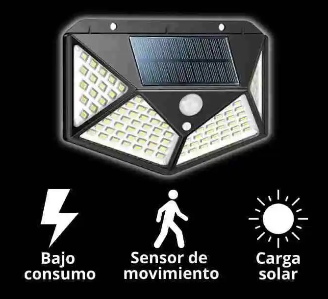 Lámpara Solar de Pared