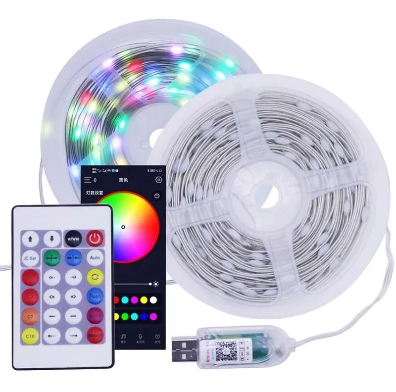 Luces Navideñas LED RGB Inteligentes