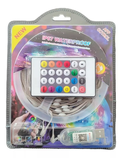 Luces Navideñas LED RGB Inteligentes