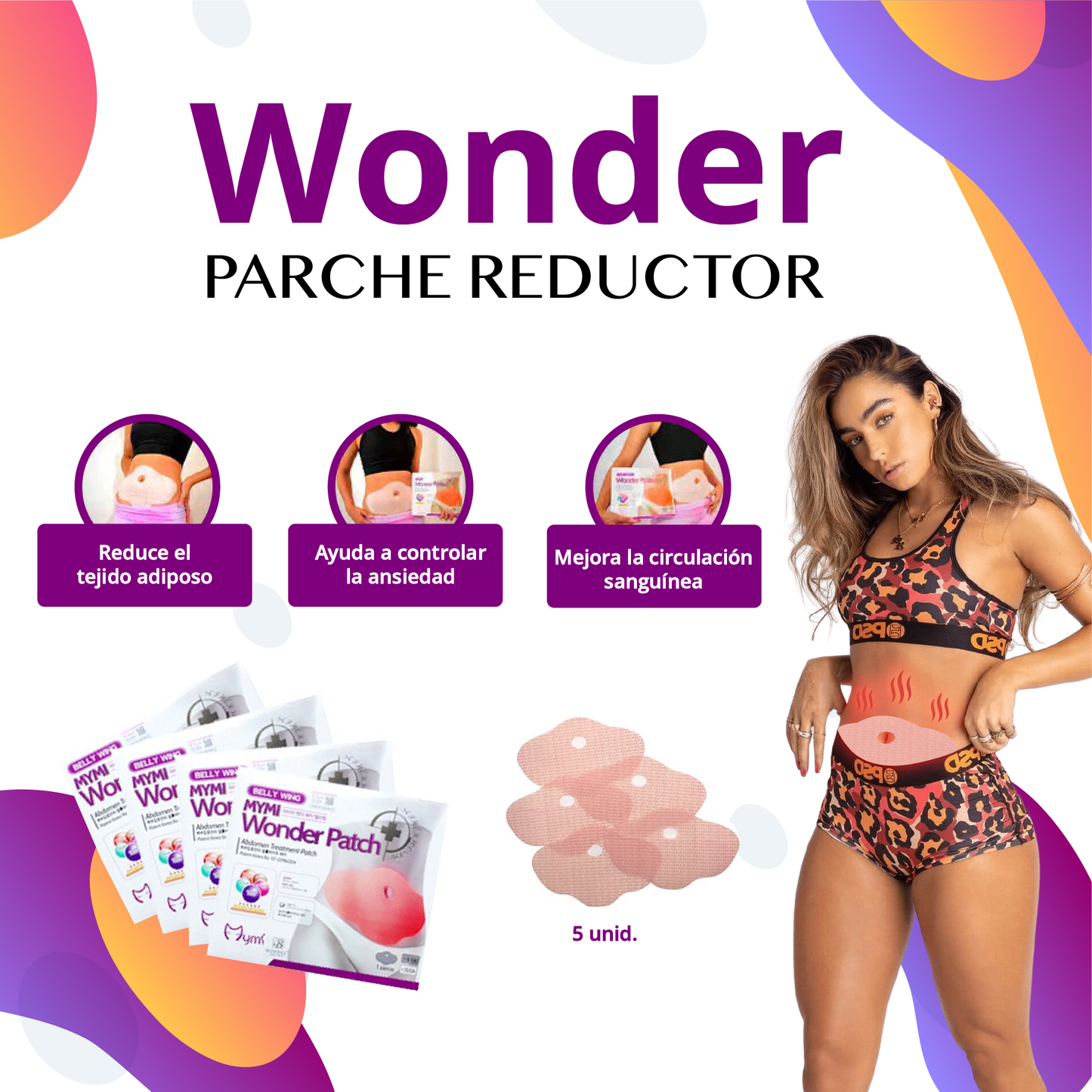 WONDER PATCH - 15 Parches (Tratamiento Completo)