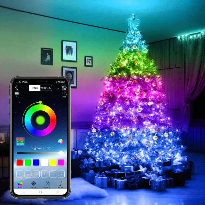 Luces Navideñas LED RGB Inteligentes