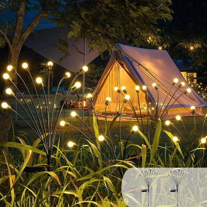 Luz de jardín Luciernagas con energía solar🎄💫(Sets de 2)