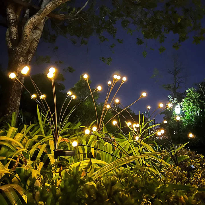 Luz de jardín Luciernagas con energía solar🎄💫(Sets de 2)