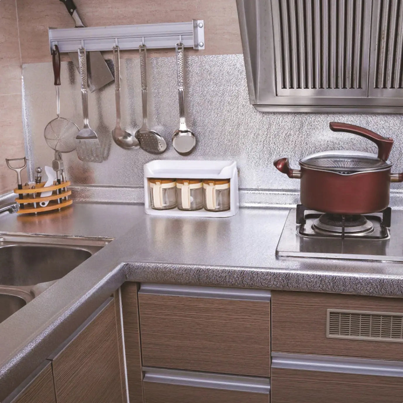 Láminas de Aluminio Adhesivas